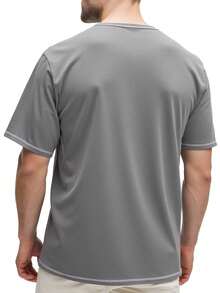 Calvin Klein S/S CREW NECK - Grey - View 4