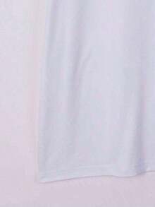 camisas de hombre sudaderas gym ropa playeras de hombre  sudadera para  conjunto de playeras de mujer negro ropa  san valentín regalo para hombre playa hombre  Moda casual  México Envío nacional - Blanco - Ver 5