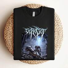 Maglietta da donna con stampa, Maglietta Gerogot taglia XL, Spawn Of Possession Disavowed Decrepit Birth Nile - nero - Visualizzare 3