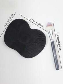 1 Flat Foundation Brush, Liquid Makeup Brush Advanced Makeup Brush For Mixed, Cream, Thin Foundation Brush Makeup Tools Face Foundation Flat Brush. - Multicolor - View 3