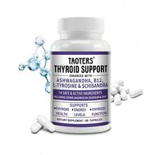 Thyroid Health Supplement With Ashwagandha, L-Tyrosine, Schisandra, And Multiminerals - Support Thyroid & Energy Health - 120 Capsules - 1 chai - Xem 1