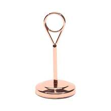 Floral Metal Wire Card Clip, Photo Holder, Wedding Party Table Number Card, Menu Stand - A - View 14