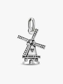 1pc Windmill Pendant DIY Bracelet, Exquisite Gift, Back To School Essential For Students, Backpack Charm For Teenagers, College Students Back To School Checklist, Affordable Student Jewelry - Style 9 - View 7