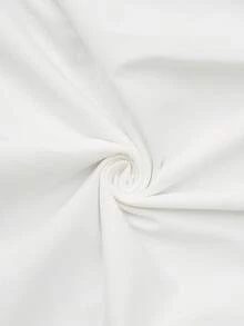 Đầm polo trắng cổ bẻ cao cấp, thanh lịch, eo thon, thích hợp cho mùa xuân/hè, dành cho nữ. - trắng - Xem 9