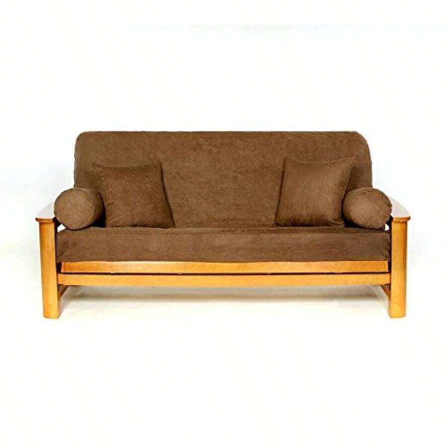 Sussexearthf-OB Lifestyle Sussex Earth Full Futon Cover Brown - Marrn - Ver 1