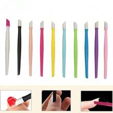Multifunctional Nail Art Sticker Embossing Stick, Nail Decal Auxiliary Tool, Cuticle Nail Peeling Pen Stick - Multicolor - View 1