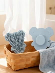 Silicone Cat Grooming Brush, Fur Detangling Brush, Bathing Brush With Koala Pattern Handle, Easy To Grip - Multicolor - View 13