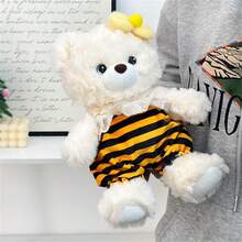 25厘米/9.84英寸摩卡情侣熊毛绒玩具,柔软蓬松,适合作为母亲节、感恩节、毕业典礼、返校礼物送给男孩女孩、家人和朋友。 - 彩色 - 查看 8