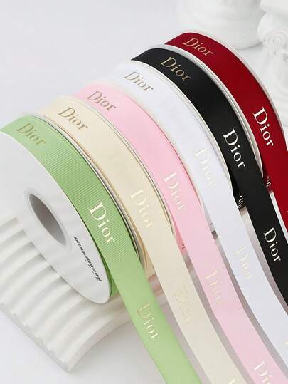 1 Roll Fashion Gift Wrapping Ribbon, Gift Ribbon, Decorative Ribbon, Bouquet Ribbon, Valentine's Day Decor Ribbon, Birthday Cake Decor Ribbon, Bow, Party Supplies. Suitable For Gift Wrapping, Floral Packaging, Birthday Party, Cake Decoration, Home Decor, And Various Holidays Like Christmas, Valentine's Day, Thanksgiving