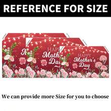 1pc Happy Mother's Day Backdrops Thanks Mother Party Photoshoot Backdrops Mom's Day Party Decorations Banner Photo Backdrop Mother's Day Birthday Party Background - View 4