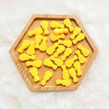 16毫米 100/200/300/500颗 卡通创意吉他珠串 小提琴亚克力隔珠袋 挂件手机链 DIY饰品 - 彩色 - 查看 7