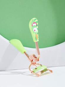 Dụng cụ uốn mi tay cầm màu xanh lá cây hình mắt to dễ thương, thiết kế lược chải mi đa năng, uốn và tạo kiểu hai trong một, dụng cụ uốn mi hình thú nhồi bông dễ thương, thời trang và dễ thương, nhỏ gọn và tiện dụng, dụng cụ trang điểm giá cả phải chăng, quà tặng, dụng cụ làm mi, dụng cụ mỹ phẩm, dụng cụ mắt, vật dụng cần thiết khi đi du lịch, giá cả phải chăng, quà tặng cho phụ nữ, quà tặng ngày lễ - Nhiều màu - Xem 4