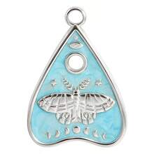 1pc/4pcs Cute Delicate 304 Stainless Steel Vacuum Electroplated Heart & Butterfly Pattern Multi-Color Drip Oil Jewelry Pendant Charm Suitable For DIY Necklace Bracelet Earring Jewelry Making - S3259 - View 16