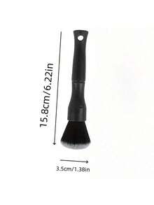 1pc Spring & Summer Car Duster Soft Bristle Brush, Interior Cleaning Tool, Car Air Vent Dust Cleaner Brush - A - View 8