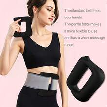 Luxury High-End Fascia Ring With Waist Belt, USB Rechargeable Multi-Functional Fascia Massage Ring, Relaxation And Fitness Tool. Five Vibration Modes, Suitable For Full Body Use. Ideal For Fitness, Office And Home Use. - Long Battery Life, Powerful Performance - View 2