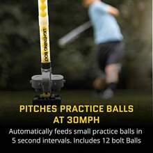 SKLZ Lightning Bolt Baseball Pitching Machine - como en la foto - Ver 7