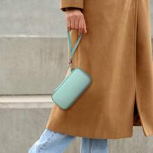 适用于 Anker 334 MagGo 移动电源（PowerCore 10K）、Anker Zolo 磁吸式 10000mAh 无线移动电源支架的保护套，也适用于 633/622/621/321 5000mAh 快充移动电源 - 仅含保护套，数码收纳包，电子产品整理包，相机包，旅行必备品 - 薄荷綠 - 查看 7