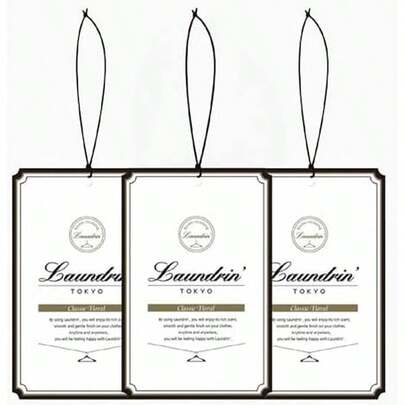 Laundrin Paper Fragrance Classic Floral, 3pk - Closet Freshener - Closet Deodorizer Odor Eliminator - Sachets For Drawers And Closets - Drawer Fresheners For Clothes - Fresh Scents Sachet Packets