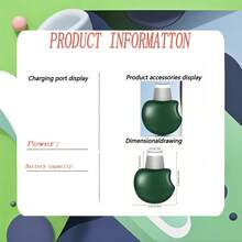 Tẩy tế bào chết mặt, dụng cụ cạo da mặt, dụng cụ tẩy da chết, dụng cụ làm sạch sâu, dụng cụ loại bỏ mụn đầu đen, dụng cụ làm sạch lỗ chân lông, dụng cụ cạo da toàn thân, dụng cụ chăm sóc da - Màu xanh lá cây đậm - Xem 8