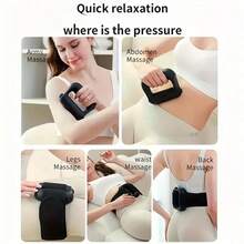Luxury High-End Fascia Ring With Waist Belt, USB Rechargeable Multi-Functional Fascia Massage Ring, Relaxation And Fitness Tool. Five Vibration Modes, Suitable For Full Body Use. Ideal For Fitness, Office And Home Use. - Long Battery Life, Powerful Performance - View 10