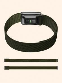 5.0/MG SuperKnit 二头肌带 – 兼容 5.0/MG – 不兼容 4.0 多功能、舒适的健身配件，适用于全天候活动、睡眠和恢复追踪 - 軍綠色 - 查看 6