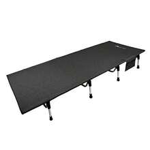 MOON LENCE Camas para Acampar Camas para Acampar Tercera Adolescente Senderismo Fácil de Montar Plegable Compacto con Bolsa de Transporte con Instrucciones - Negro 10 piezas - Ver 8