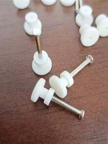 5/20/30个装重型相框挂钩，隐形钉钩，无需钻孔，适用于墙面，大型相框悬挂套装，可悬挂重型相框、家庭照片、家居装饰 - 白色 - 查看 4