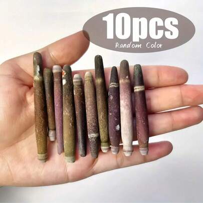 10pcs Short Sea Urchin Pens - Exquisite Handmade DIY Materials, Dreamy Ocean Style Home Decor, Aquarium Theme Wall And Home Decoration, Holiday Decor