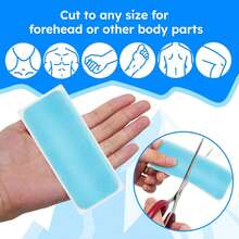 80pcs Portable Mint Cooling Stickers, Refreshing Fruit Flavor Cartoon Ice Compress Patches For Hot Weather - 80 Pieces - View 3