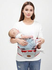 2-In-1 Baby Carrier, Hands-Free Front Carry, Breathable For Winter Use - Orange - View 3