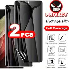 2 st. skärmskyddsfilm, kompatibel med S26 Ultra/S25/S24/S23/S22/S21-serien, skyddar integriteten, hög transparens, slät, inga bubblor, explosionsskyddad, reptålig - Hydrogelfilmens integritet - Visa 16