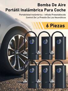 Portable Air Compressor 150 PSI – Fast Inflation, Compact, Rechargeable,  And Easy To Use For Cars, Bicycles And More - 6件 - 查看 12