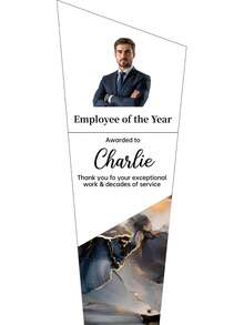 1pc Customized Acrylic Award Plaque, Can Customize Photo And Text, Corporate Recognition Trophy, Employee Award, Retirement Or Appreciation Gift For Staff And Management, Business Recognition Plaque - Multicolor - View 22