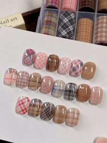 2026 Chic Leopard Snake Print Nail Foils 10pcs, Laser Starry Sky Holographic Stickers, Autumn DIY Manicure Essentials - Nhiều màu - Xem 5