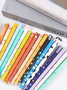 Bộ 28 bút xóa hình động vật, bao gồm ruột bút xóa được màu xanh dương, đen, đỏ, xanh lá cây, hình dáng động vật, thích hợp làm quà tặng văn phòng, trường học, quà tặng tựu trường, quà tặng tiệc tùng ngày lễ. - nhiều màu - Xem 6