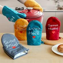 Găng tay lò nướng silicon, găng tay lò vi sóng kiểu Bắc Âu, găng tay nhà bếp chịu nhiệt. - Xem 11