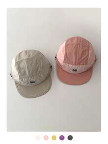 1pc Soft Top Color Block Quick Dry Baseball Cap, Vintage Patchwork Street Style 5-Panel Cap, Suitable For Women Outdoor Sports Sun Protection Summer, Versatile Skater Hippie Chicks Style - Plaid Quick-drying Baseball Cap - View 10