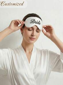 定制缎面睡眠眼罩 - 伴娘礼物、婚礼派对礼物、定制眼罩、缎面睡眠眼罩、伴娘派对回礼、个性化婚礼礼物、新娘派对睡眠眼罩、单身派对回礼、女士礼物、个性化姓名眼罩、旅行眼罩、定制姓名眼罩、新娘派对回礼、女士睡眠眼罩、单身派对回礼 - 彩色 - 查看 2