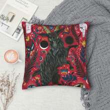 Black Philip Goat And Witch Pillowcase Double-Sided Printed Sofa Cushion Home Decorative Pillow - [Nhiều màu] - Xem 7