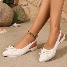Women's Versatile Slip-On Mules, Suitable For Commuting And Travel - White - View 2