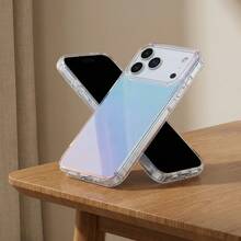 Ốp lưng điện thoại từ tính hiệu ứng laser chuyển màu, tương thích với dòng 17 Pro Max, 17 Pro, 17 Air, 16, 16 Pro, 16 Pro Max, 15, 15 Pro, 15 Pro, 14, 14 Pro, 14 Pro Max. - Màu xanh (từ tính) - Xem 28