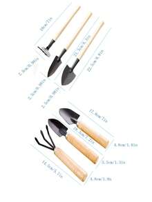 3件套园艺铲工具套装，适用于种植花卉蔬菜、松土、园艺、庭院种植 - 園藝鏟3件套 - 查看 3