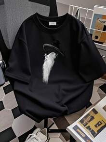 T-shirt femme imprimé Billy Gibbons ZZ Top Rock Music Chemise en coton Eliminator XXX Tres Hombres à manches longues ou courtes - Noir - Voir 2