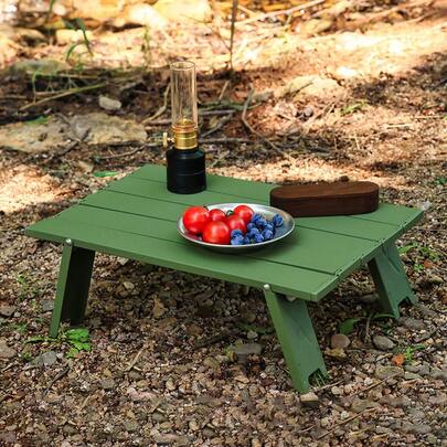 Mini Portable Folding Table, Lightweight Outdoor Table Suitable For Beach Picnic, BBQ And Fishing, Foldable Camping Coffee Table, Outdoor Hiking Camping Supplies With Storage Bag