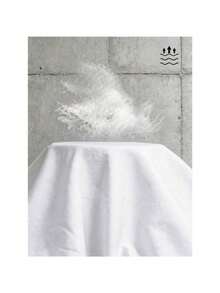 Conjunto masculino casual de dos piezas estilo minimalista con estampado #1 Papa en algodón ajuste holgado cuello redondo manga corta primavera verano uso familiar y diario set - Blanco 1 - Ver 7