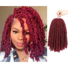 1-6 Packs Butterfly Locs Crochet Hair Dreadlocks Meche Faux Locks Crochet Hair Braids Extensions 12-36 Inch Pre Looped Long Butterfly Faux Locs Thick Synthetic Meche Dreadlocks Faux Locks Crochet Braiding Hair Extensions For Women & Girls - Multicolor - View 55