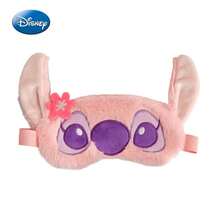 Monogram 1PC Disney Officially Licensed Stitch Angel Eye Mask Couple Style Cute Cartoon Soft Comfortable Plush Material Nap Rest Sleep Elastic Portable Design Light Blocking Eye Mask Stain-Resistant Creative Room Decoration Christmas Birthday Surprise Gift - 1PC - View 6
