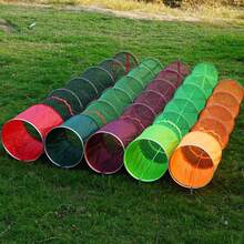 2.5m PE Mesh Double-Ring Fish Keepnet, 40cm Fishing Net Bag, Suitable For Pond Fishing And Bank Fishing - Army Green - View 10