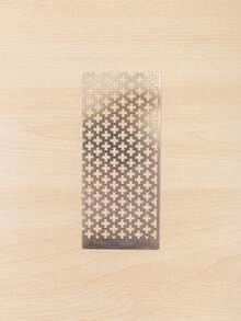 Stainless Steel Square Diamond Painting Grid Ruler, 599 Grid Guide Tool, Designed For Square Diamond Painting, Enables One-Click Alignment And Placement, Reduces Offset And Missing Diamonds, Speeds Up Drilling Progress, Efficient And Labor-Saving Auxiliary Accessory For DIY Diamond Painting Creation - Steel Ruler - View 7