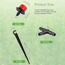 Adjustable Irrigation Drip Head Sprayer 1/4'' Micro Drip Irrigation Sprayer For Watering Systems - Automatic Irrigation Nozzles - View 10